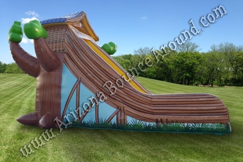 Inflatable tree house slide rental Peoria Arizona